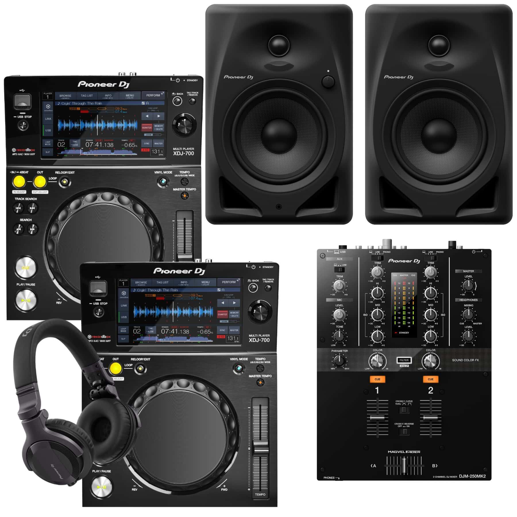 Pioneer DJ XDJ-700 & DJM-250MK2 Intro Bundle