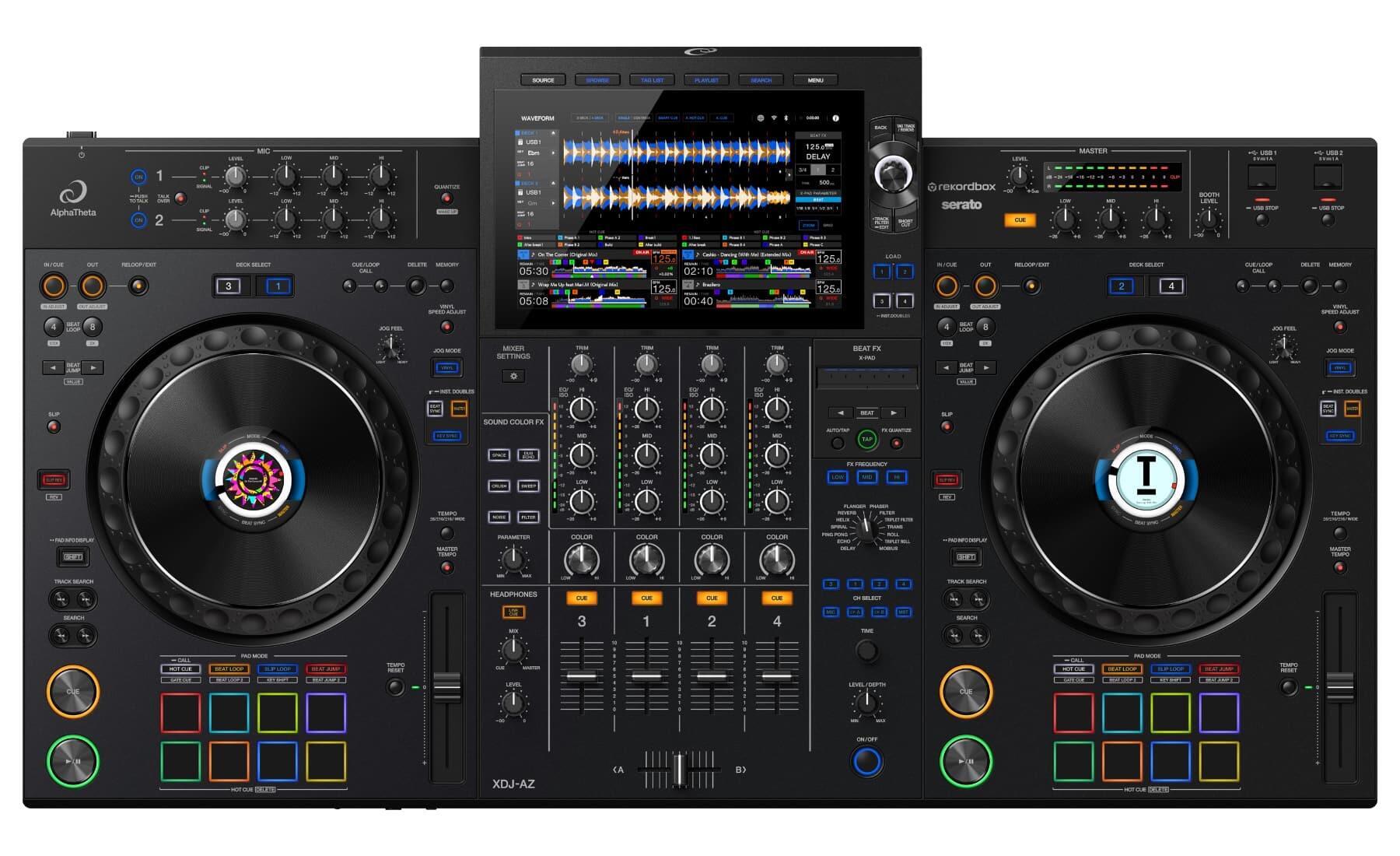 AlphaTheta XDJ-AZ top