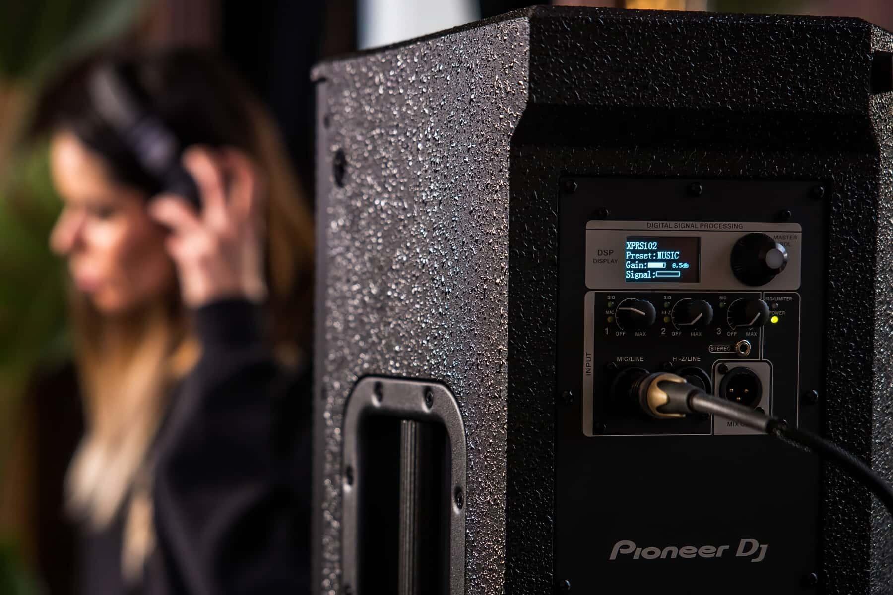 Pioneer DJ XPRS-102 Professional Loudspeaker lifestyle shot 2