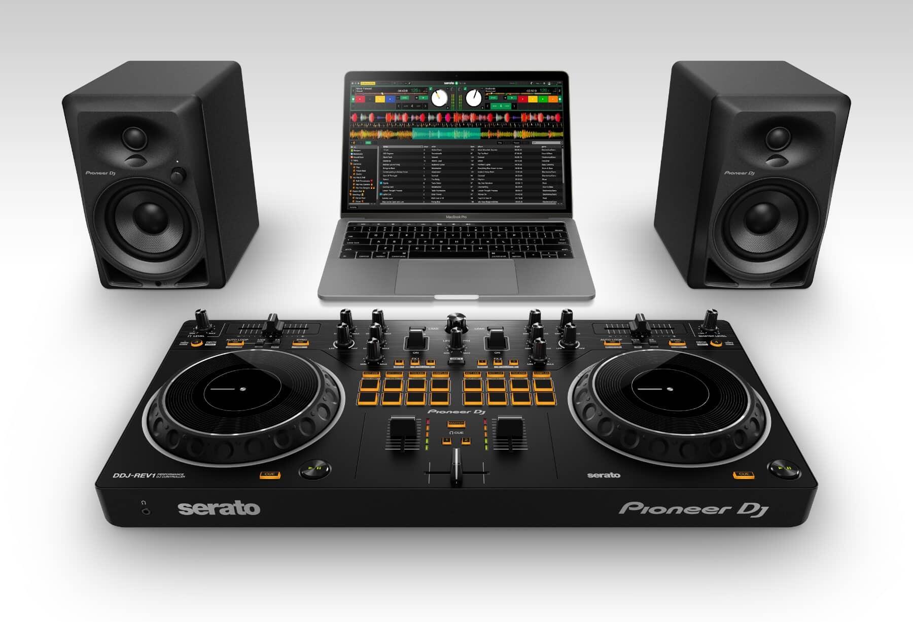 Pioneer DJ DDJ-REV1 Serato DJ Controller Serato setup