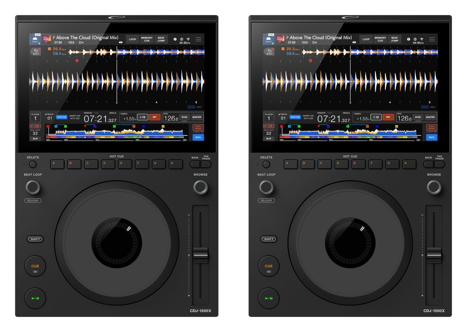 AlphaTheta CDJ-1500X Pair