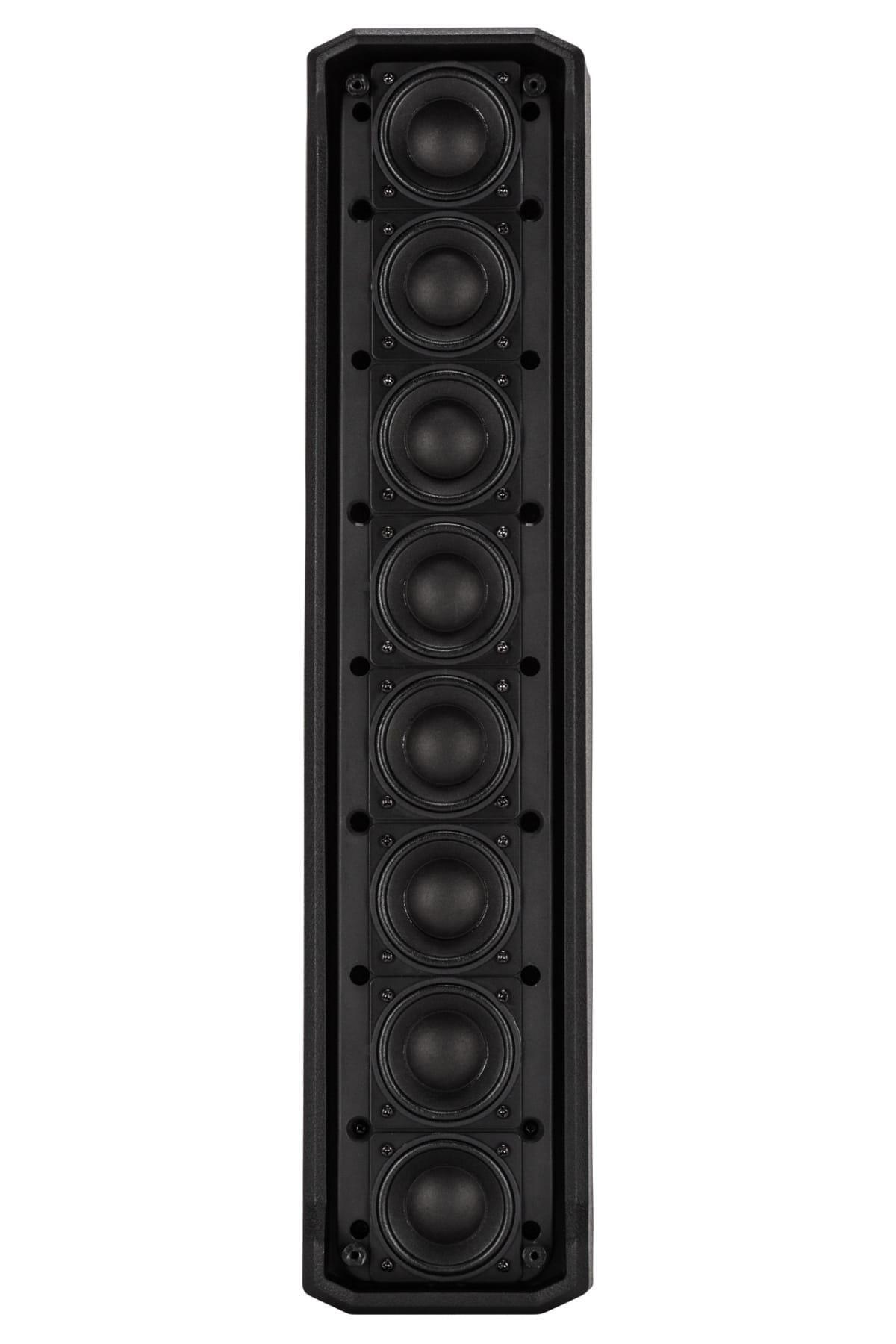 RCF EVOX J8 top speaker grill off