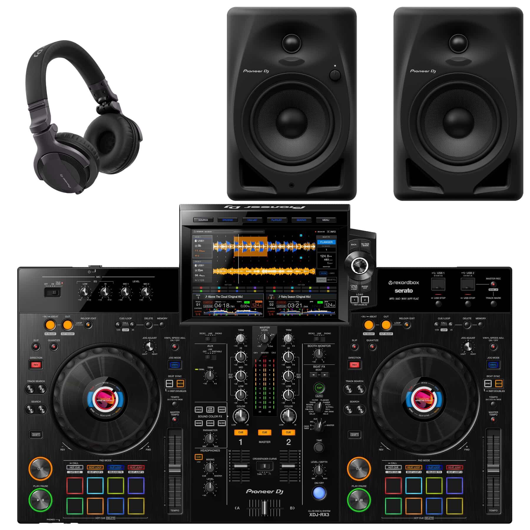 Pioneer DJ XDJ-RX3 & DM-50D Package