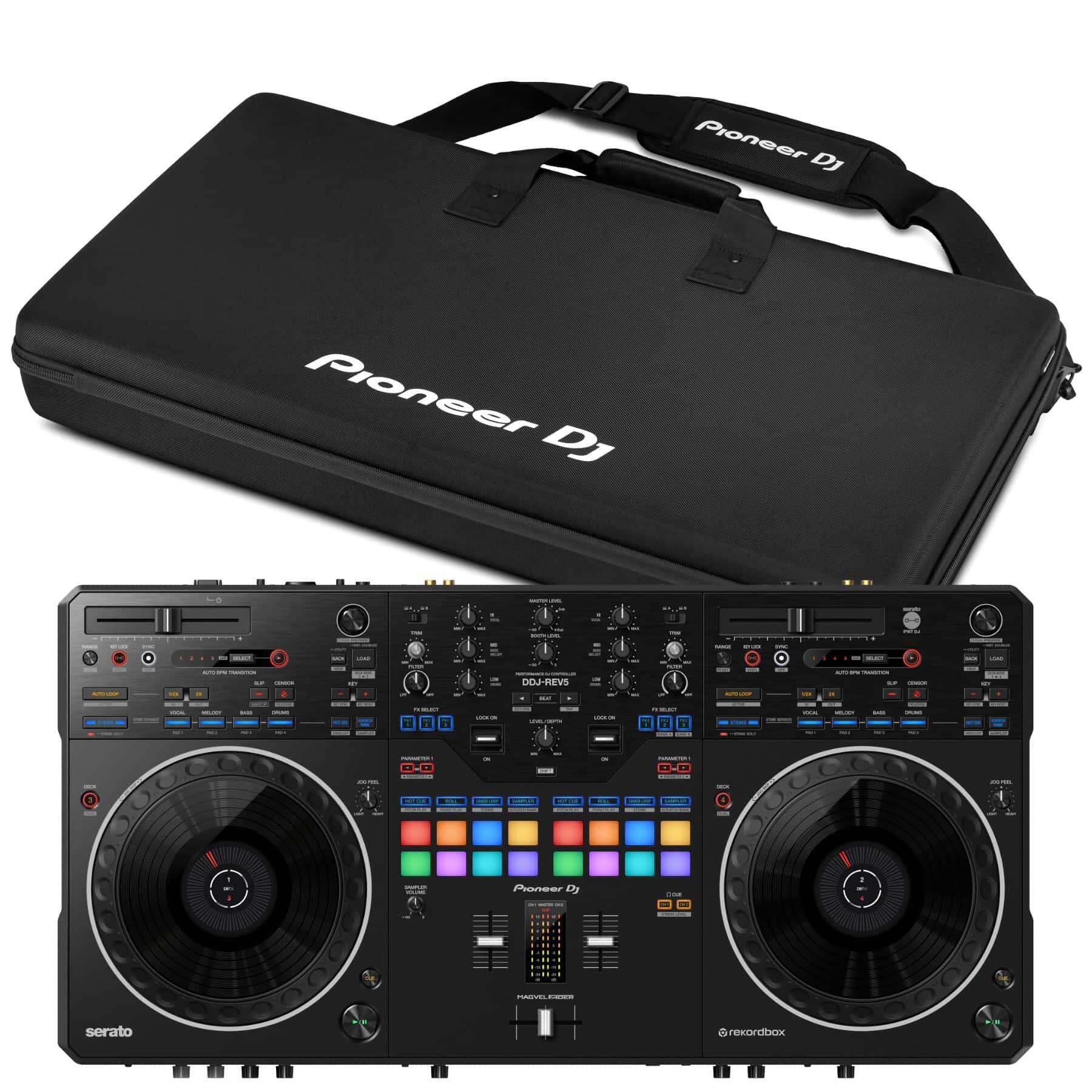 Pioneer DJ DDJ-REV5 & DJC-REV5 Package