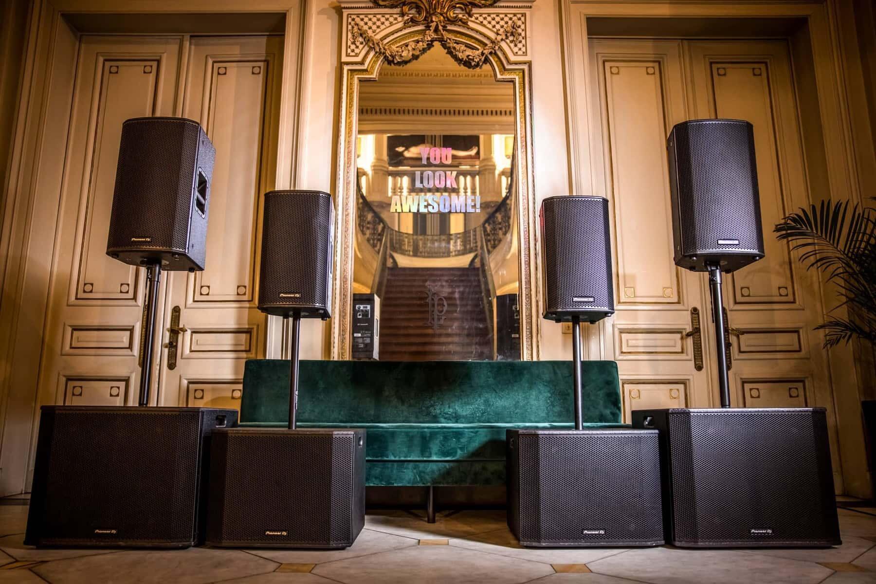 Pioneer DJ XPRS-102 Professional Loudspeaker lifestyle shot 4