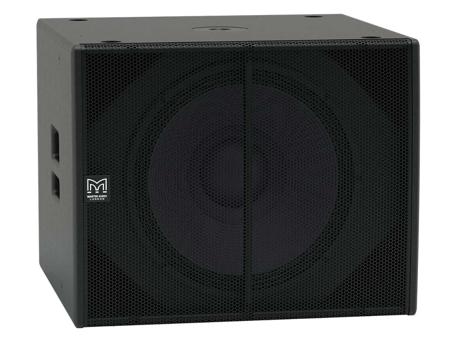 Martin Audio XP118 powered subwoofer angle