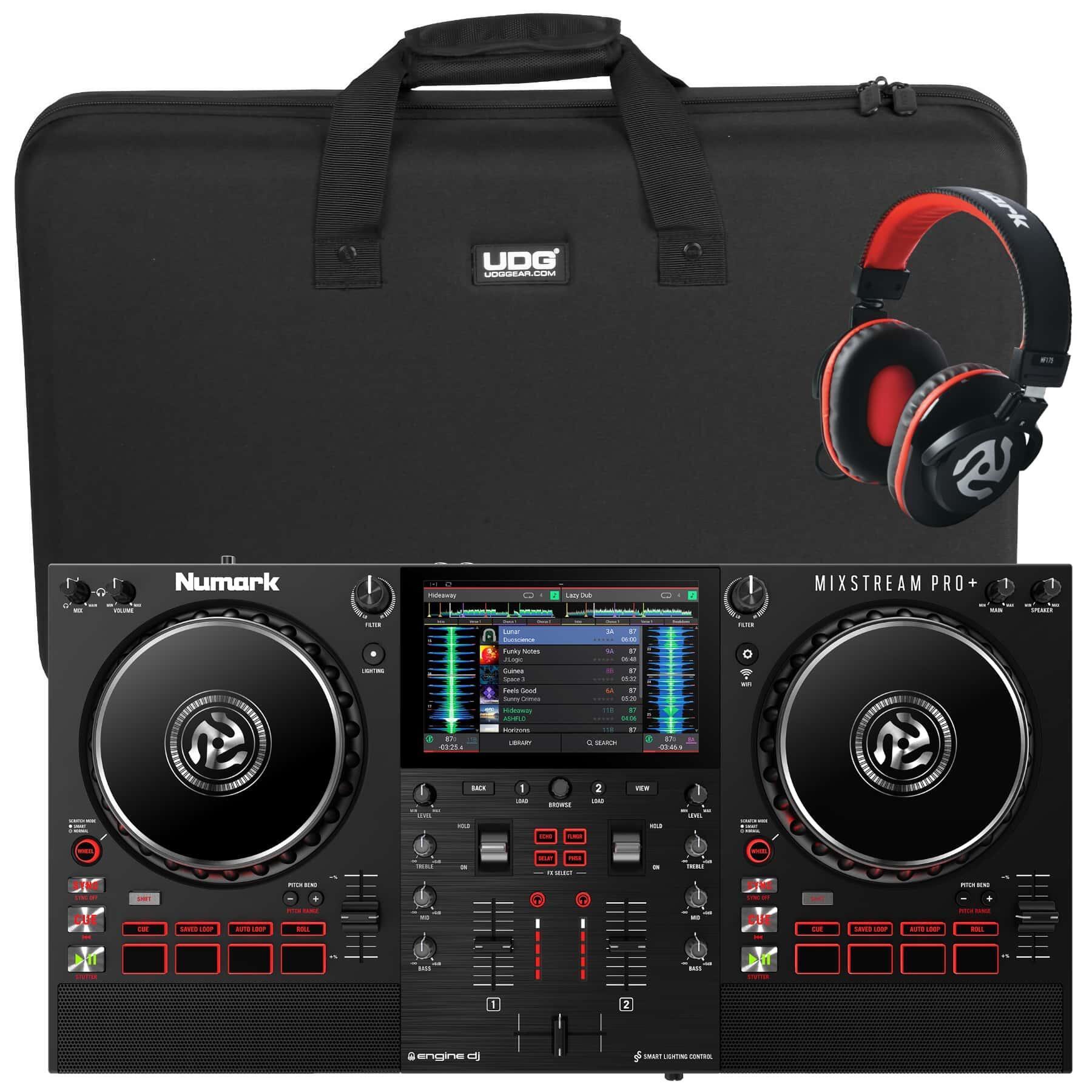 Numark Mixstream Pro + & UDG HF175 Bundle