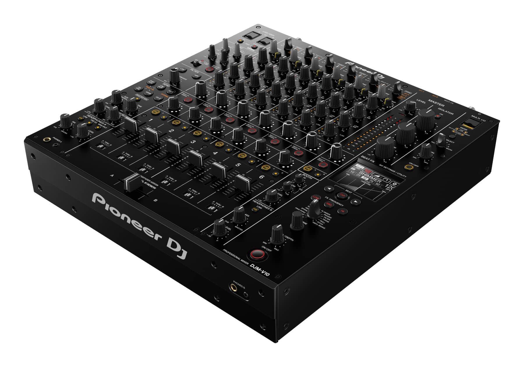 Pioneer DJ DJM-V10 angle