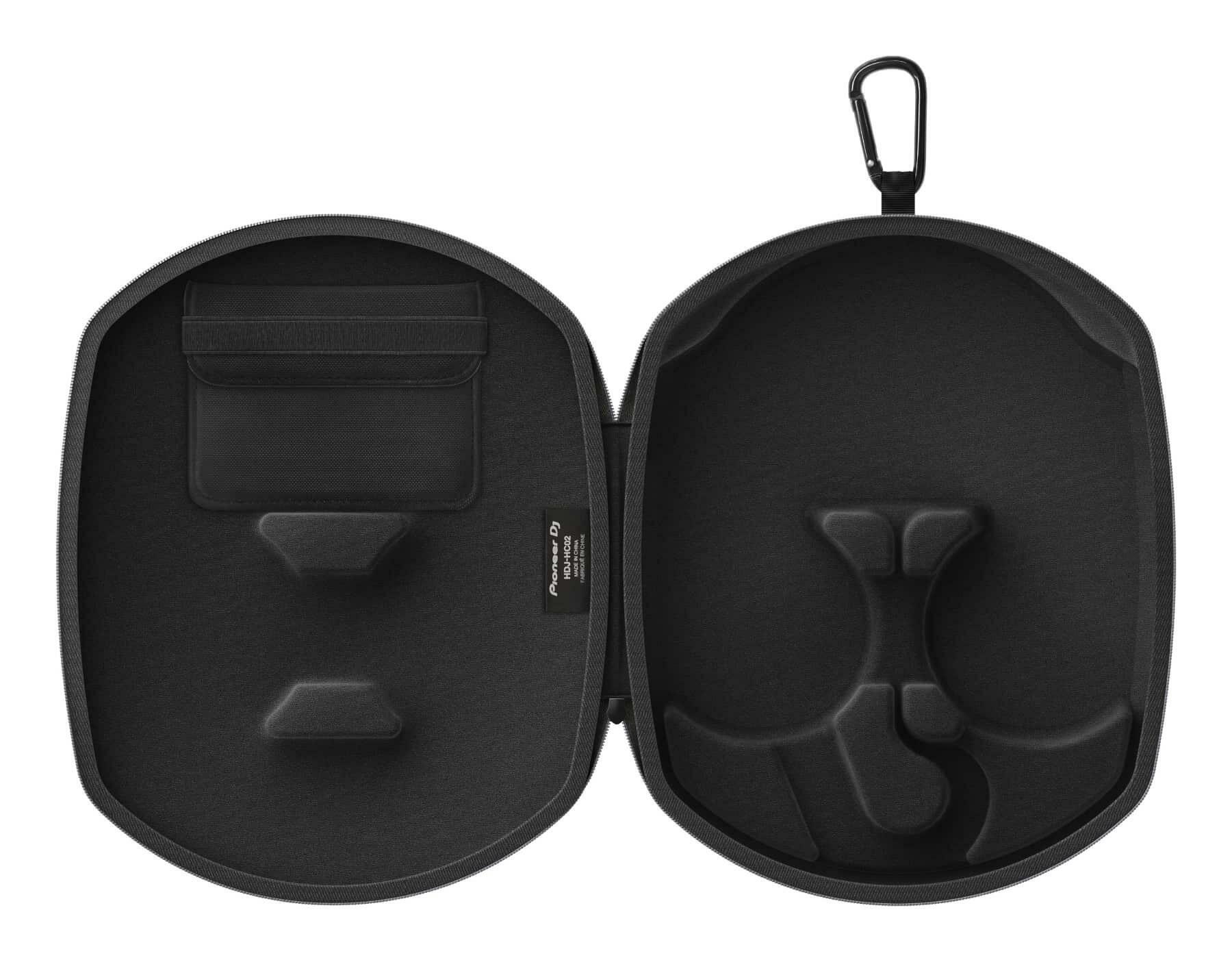 Pioneer DJ HDJ-HC02 headphones case open