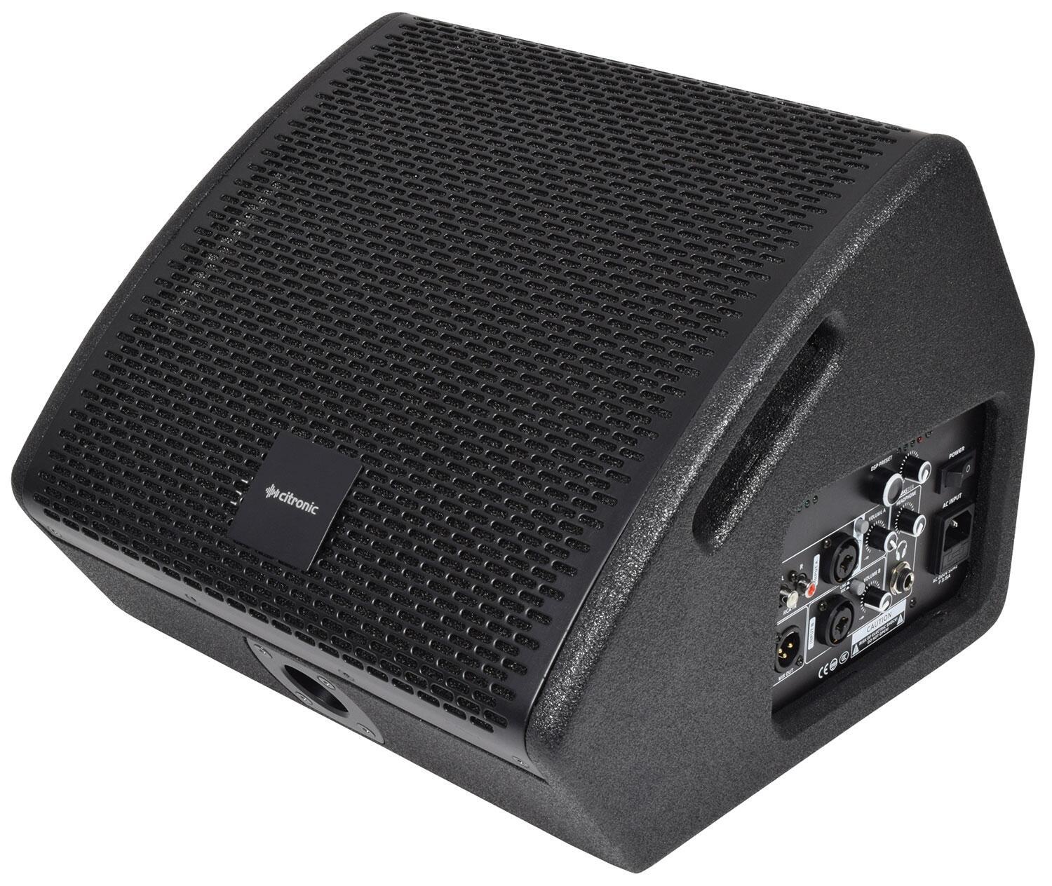 Citronic CM10A Active Wedge Speaker angle