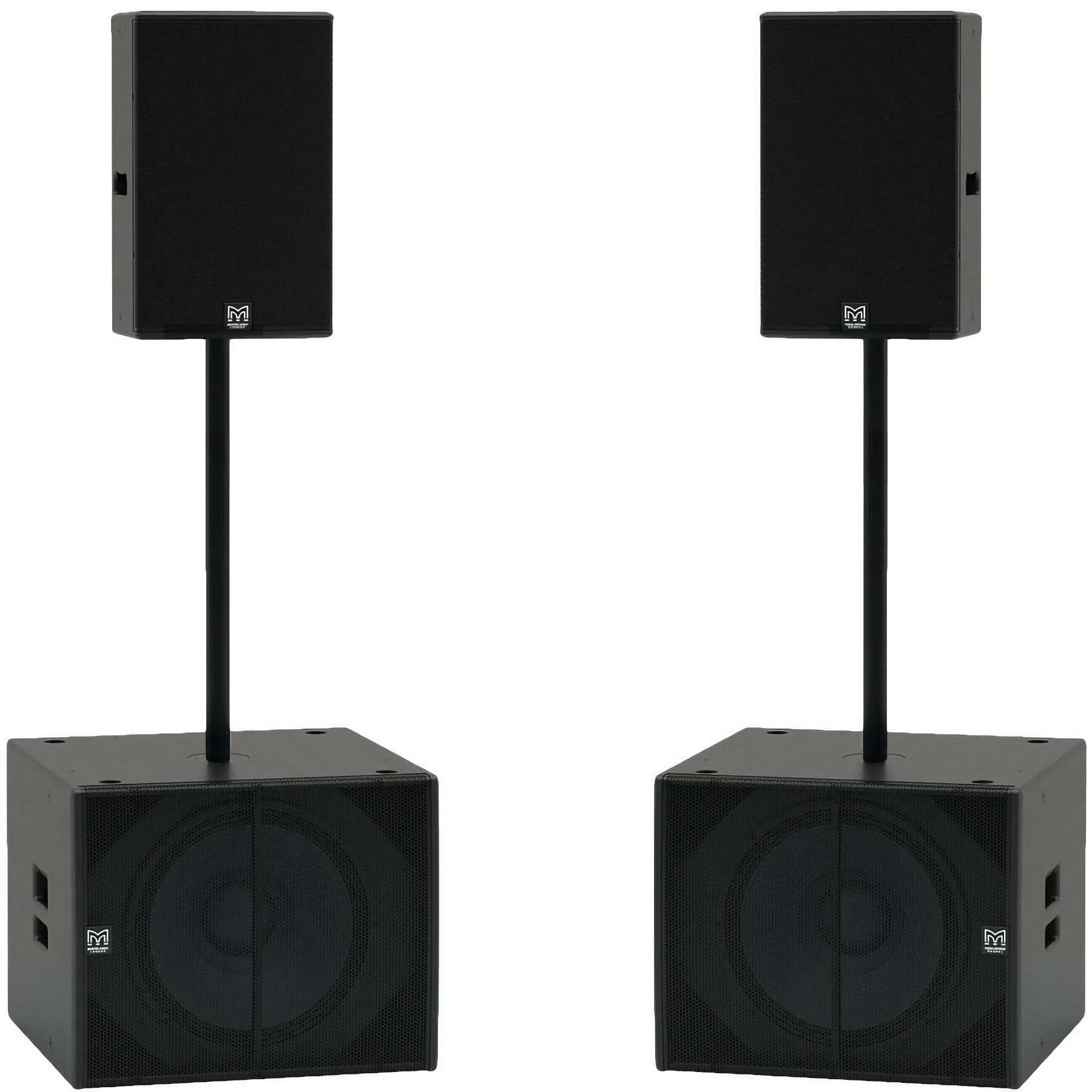 Martin Audio XP15 & XP118 Package