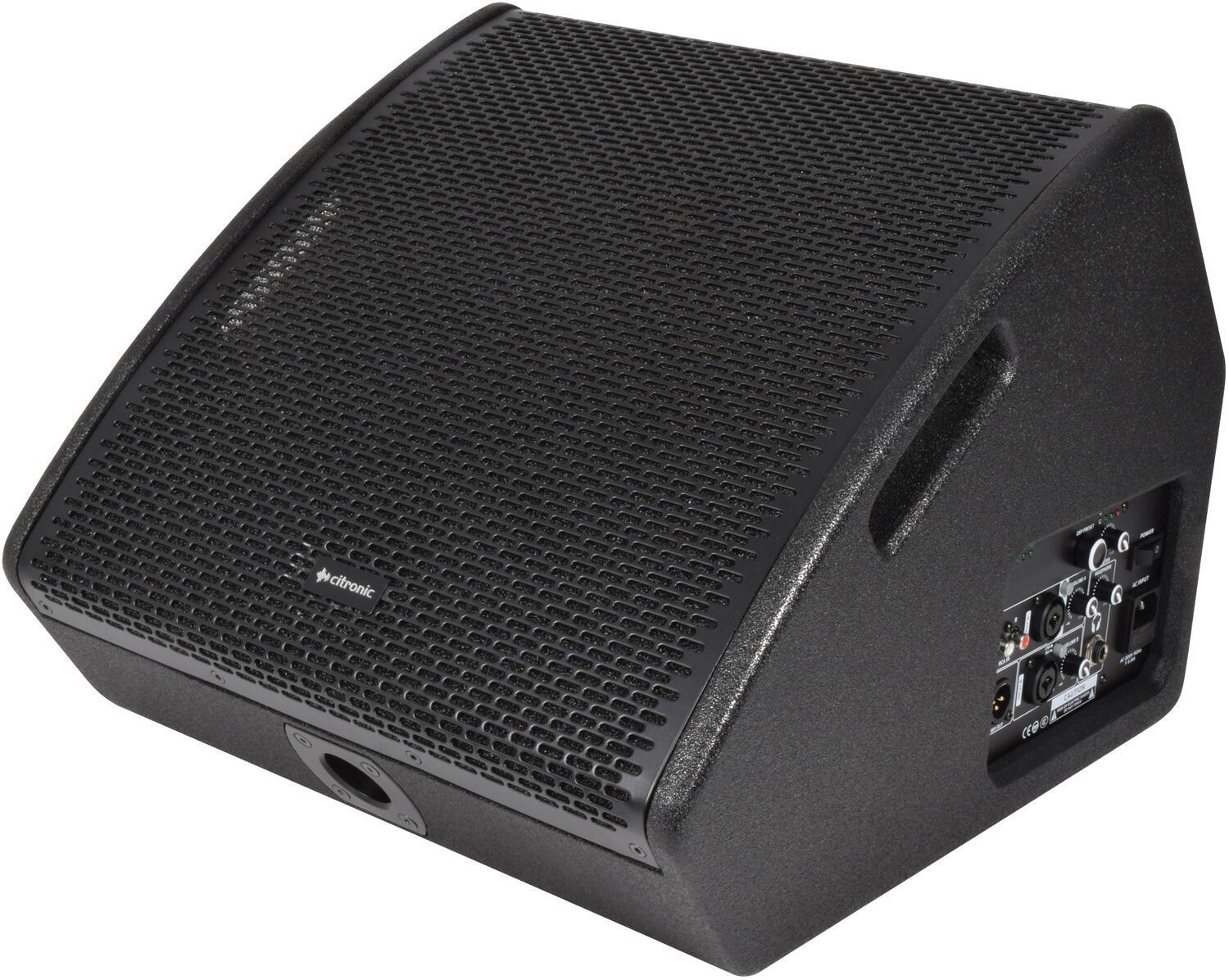 Citronic CM12A Active Wedge Speaker angle