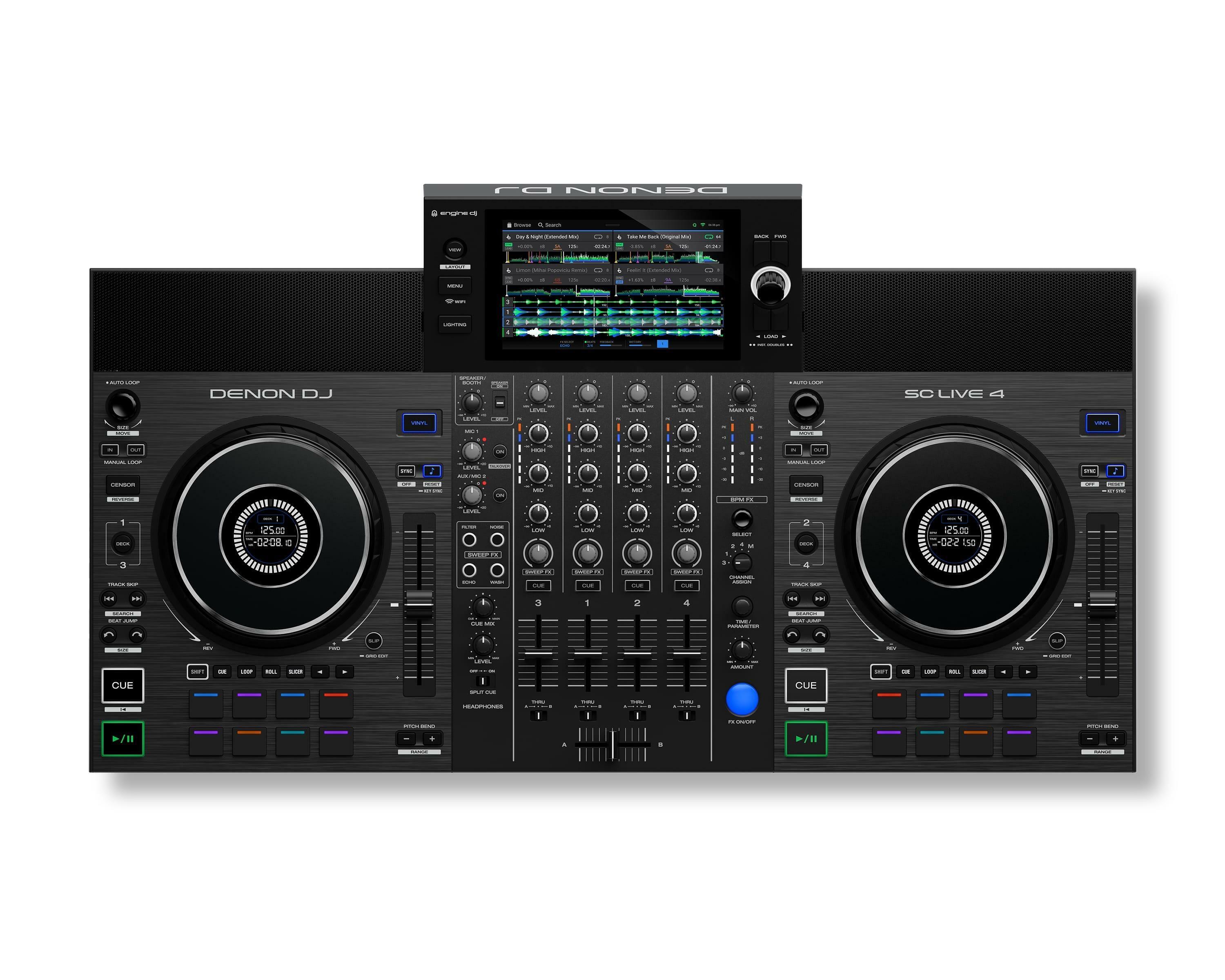 Denon DJ SC LIVE 4 top