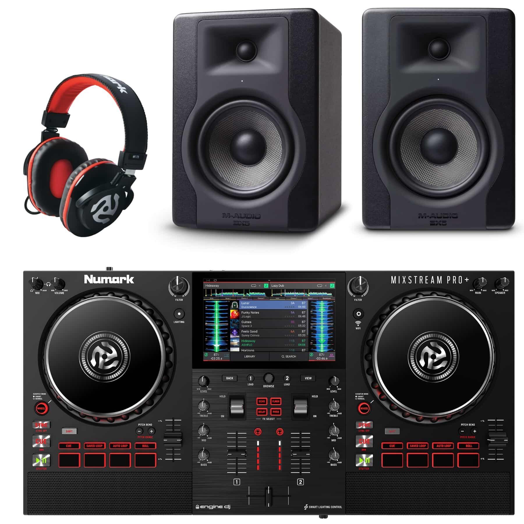 Numark Mixstream Pro + & BX5 D3 Pro Bundle