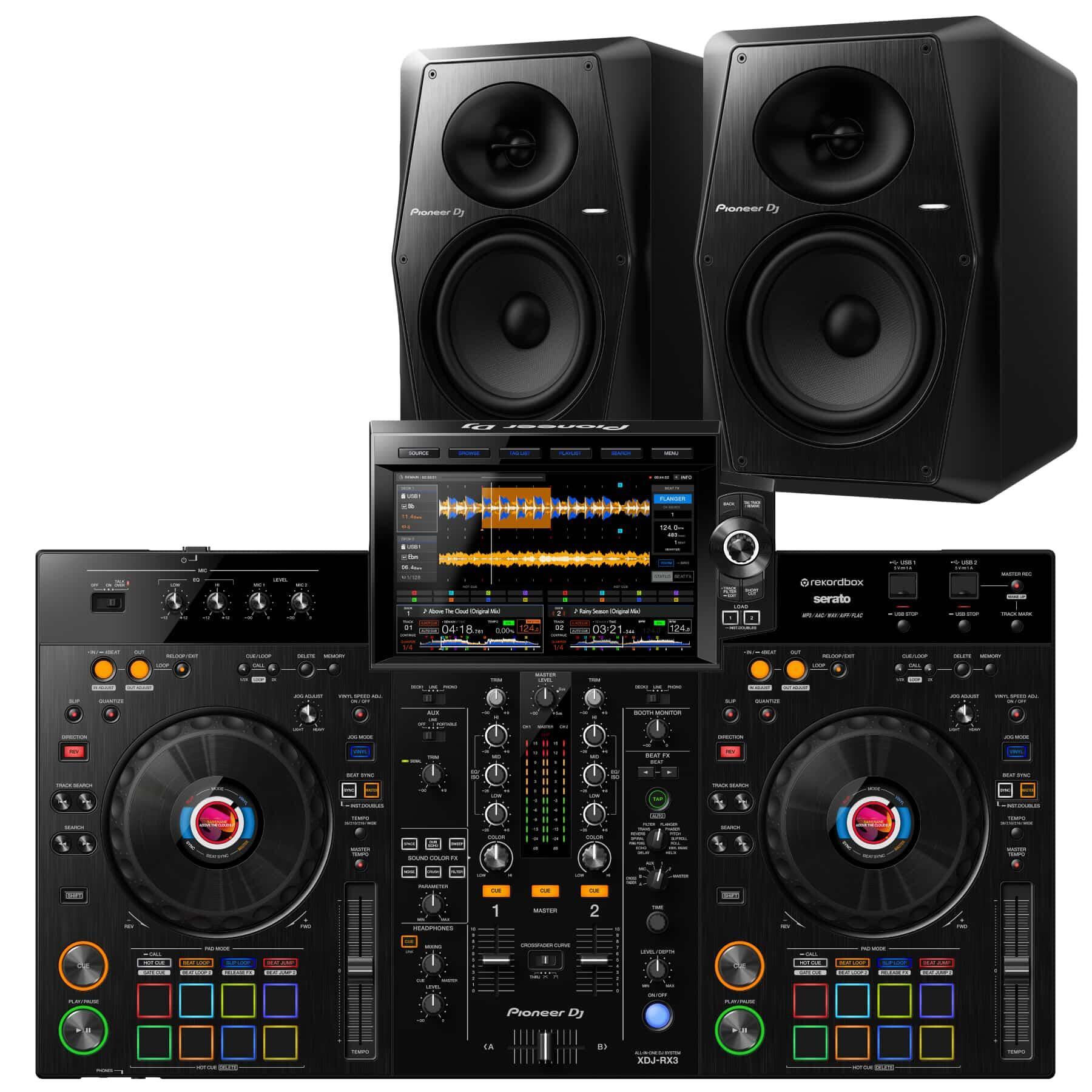 Pioneer DJ XDJ-RX3 & VM-70 Pack