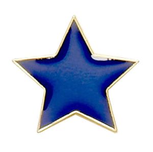 Star Badge Blue