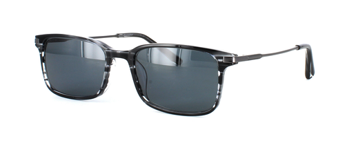 Tenchy - Sunglasses - Grey Stripe front left view