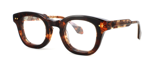 Edward Scotts - Cleveland - Tortoise prescription glasses front left view