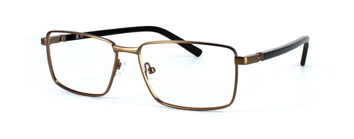 Wrighty - Matt Bronze prescription glasses front left view