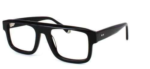 Bowyer & Finch Hadrian - Black prescription glasses front left view