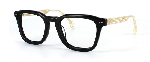 Edward Scotts Burton prescription glasses front left view