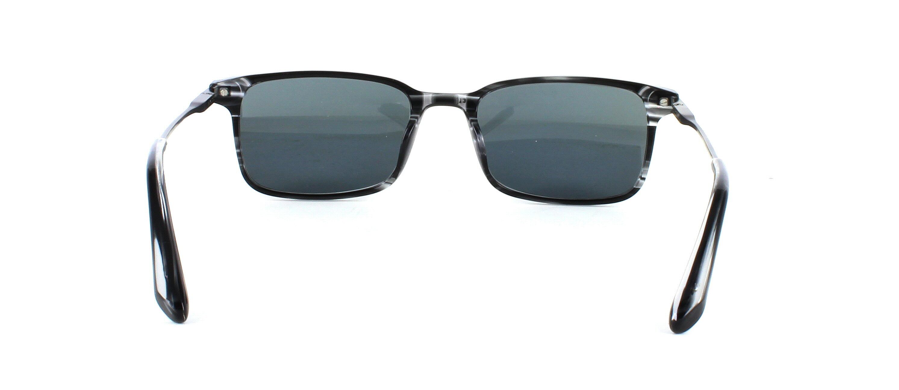 Tenchy - Sunglasses - Grey Stripe rear view