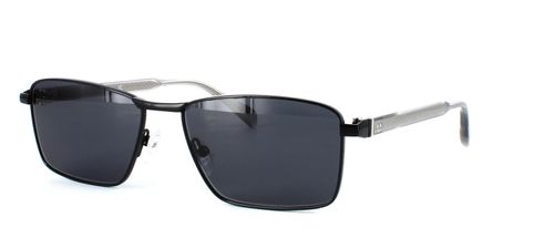 Edward Scotts Sam - Prescription Sunglasses - Matt Black front left view