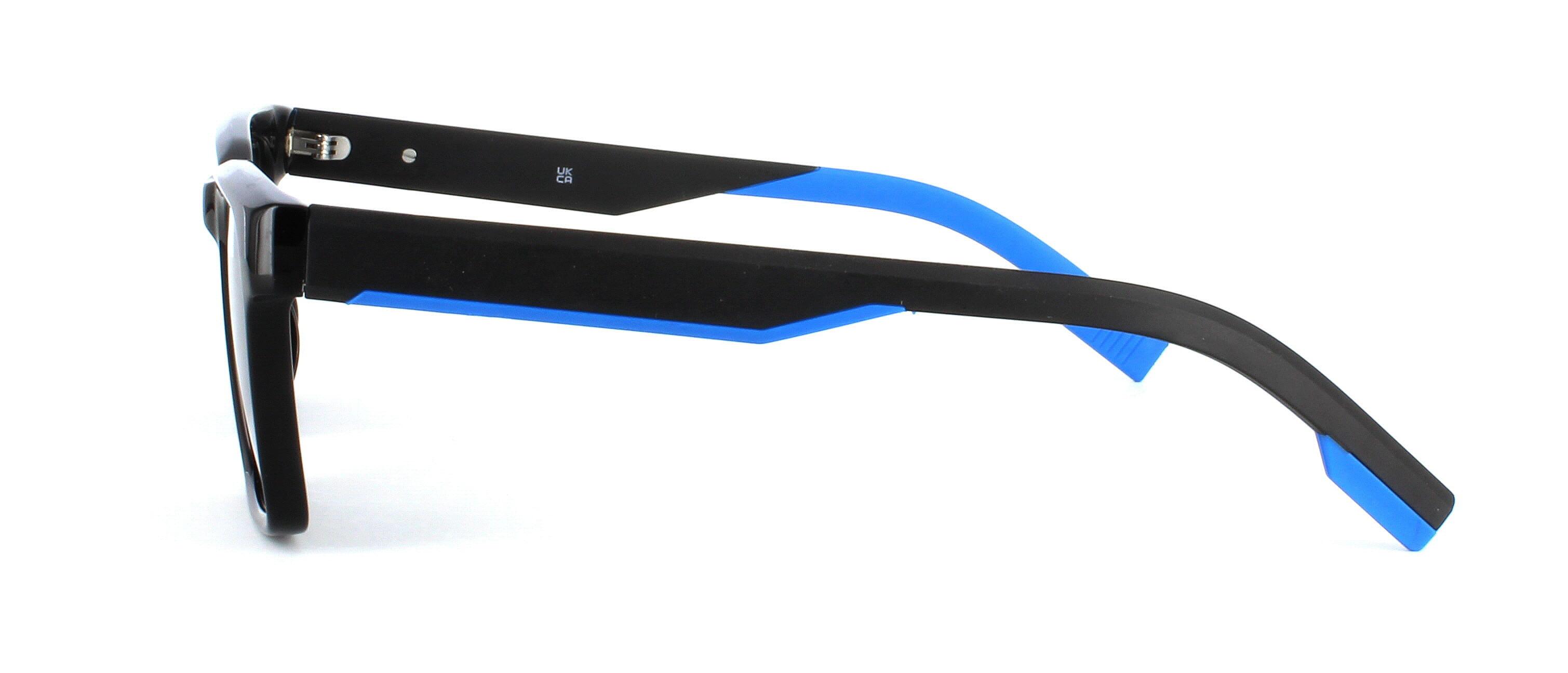 Edward Scotts - Brendan - Prescription Sunglasses - Black side view