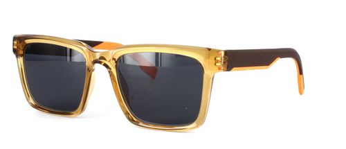 Edward Scotts - Brendan - Prescription Sunglasses - Crystal Brown front left view