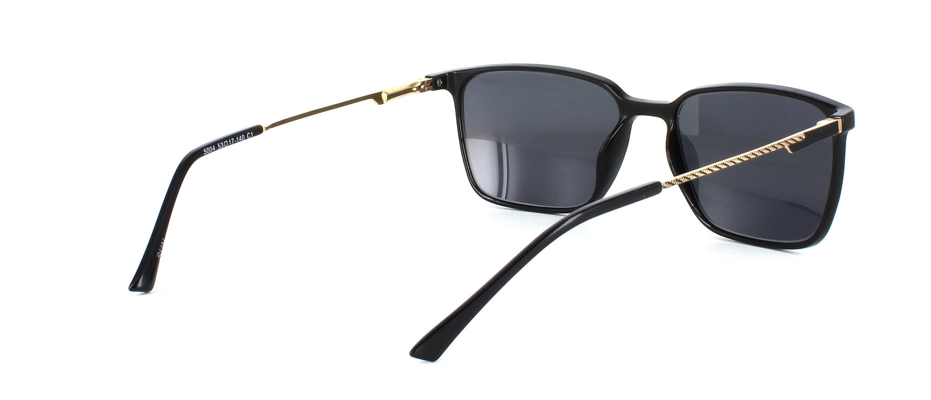 Ceres - Prescription Sunglasses - Black rear right view