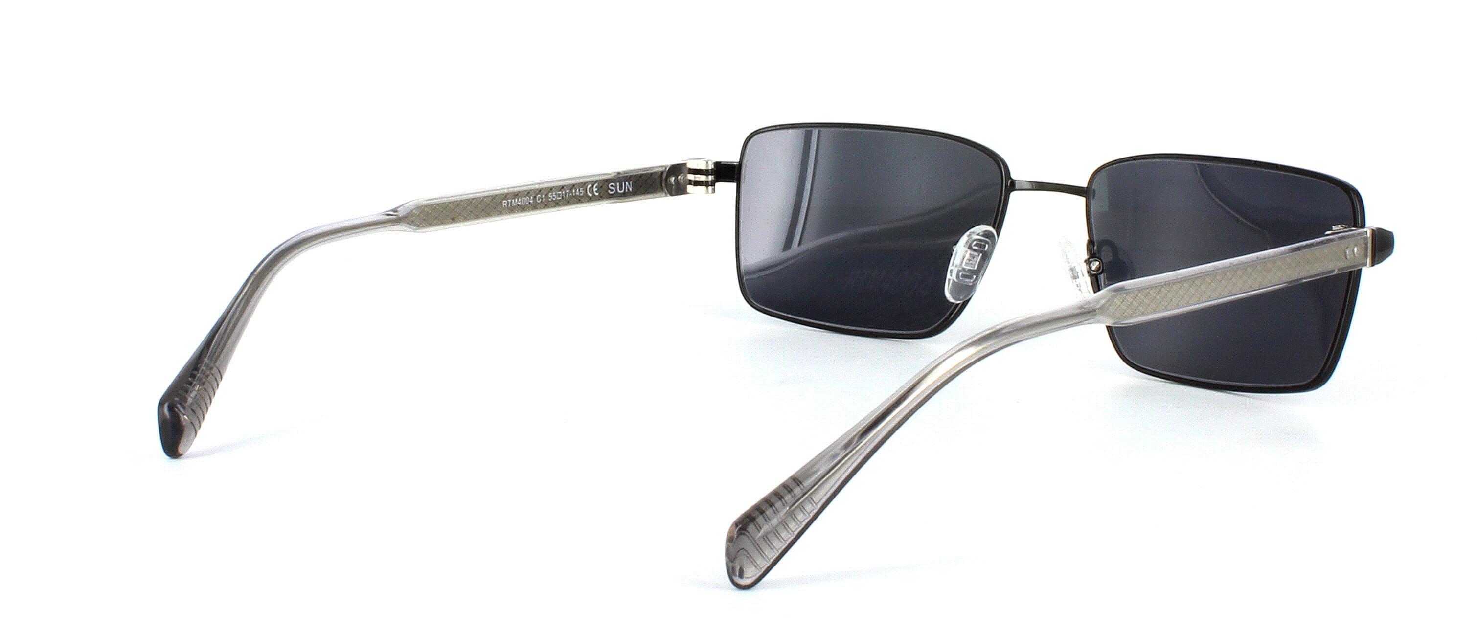 Edward Scotts - Ramsey - Prescription Sunglasses - Black rear right view