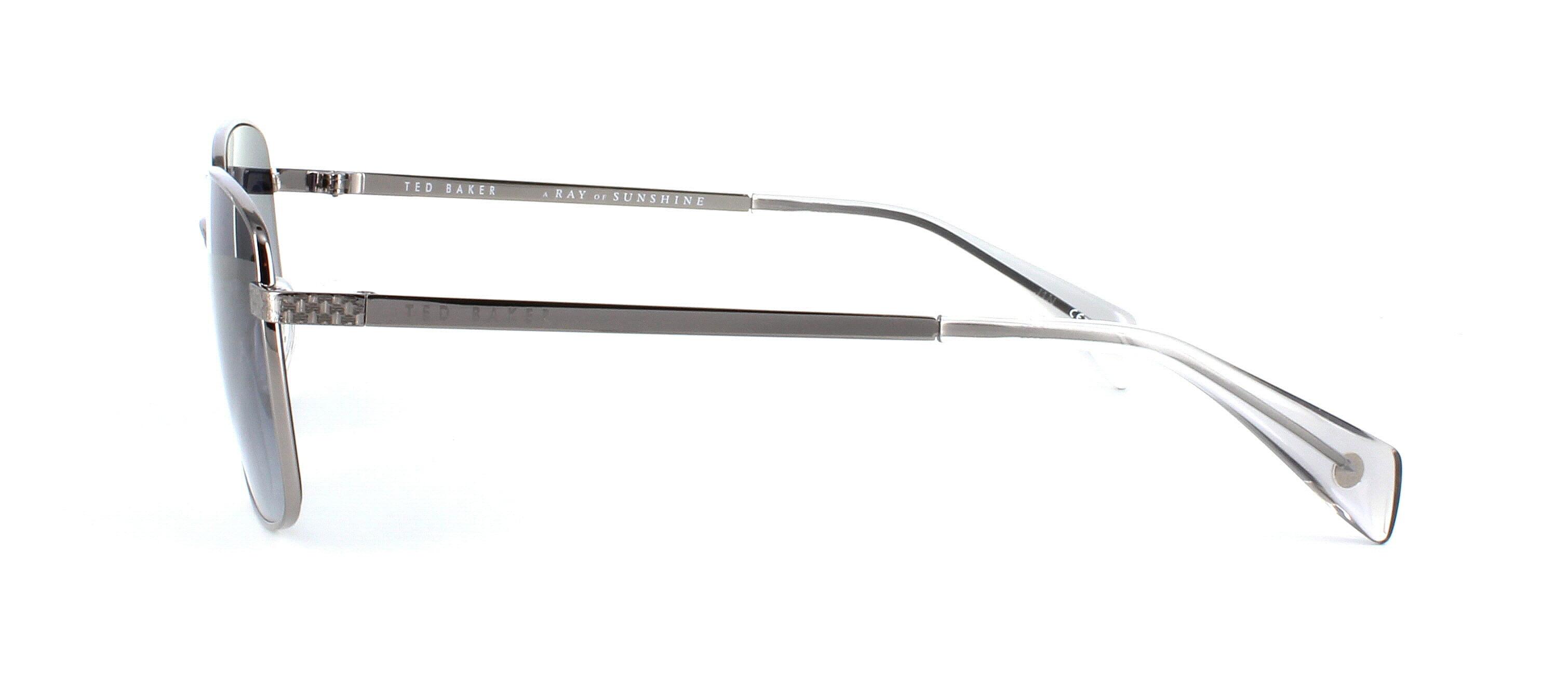 Ted Baker Shaun Sunglasses - Gunmetal side view