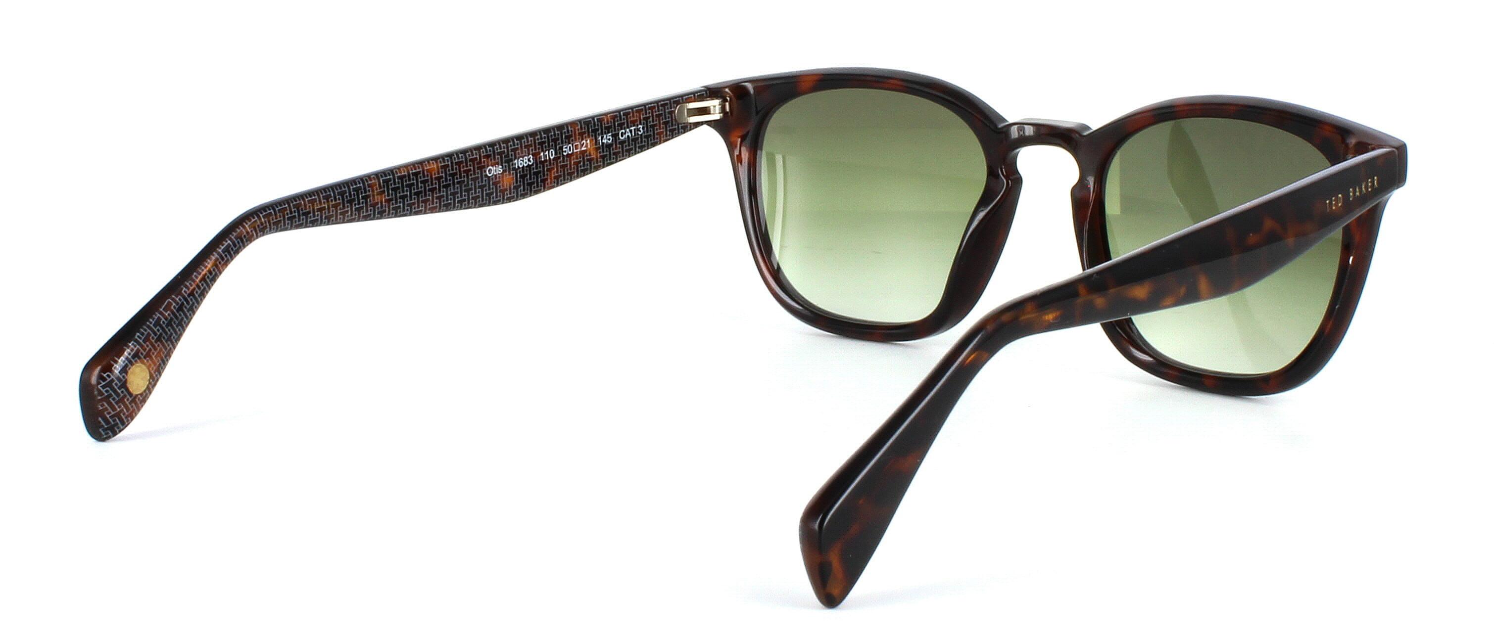 Ted Baker Otis - Sunglasses - Tortoise rear right view