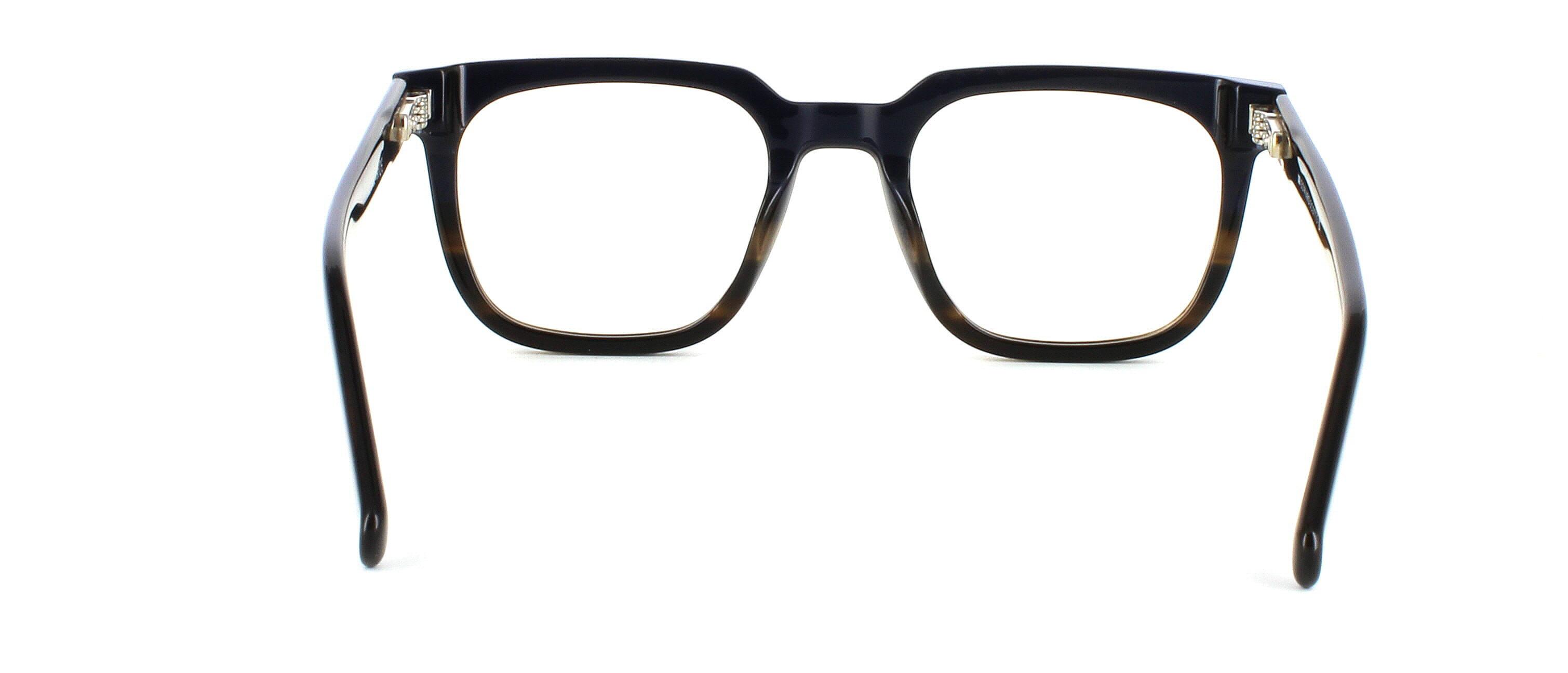 Edward Scotts - Truman - Dk Blue & Tortoise prescription glasses rear view