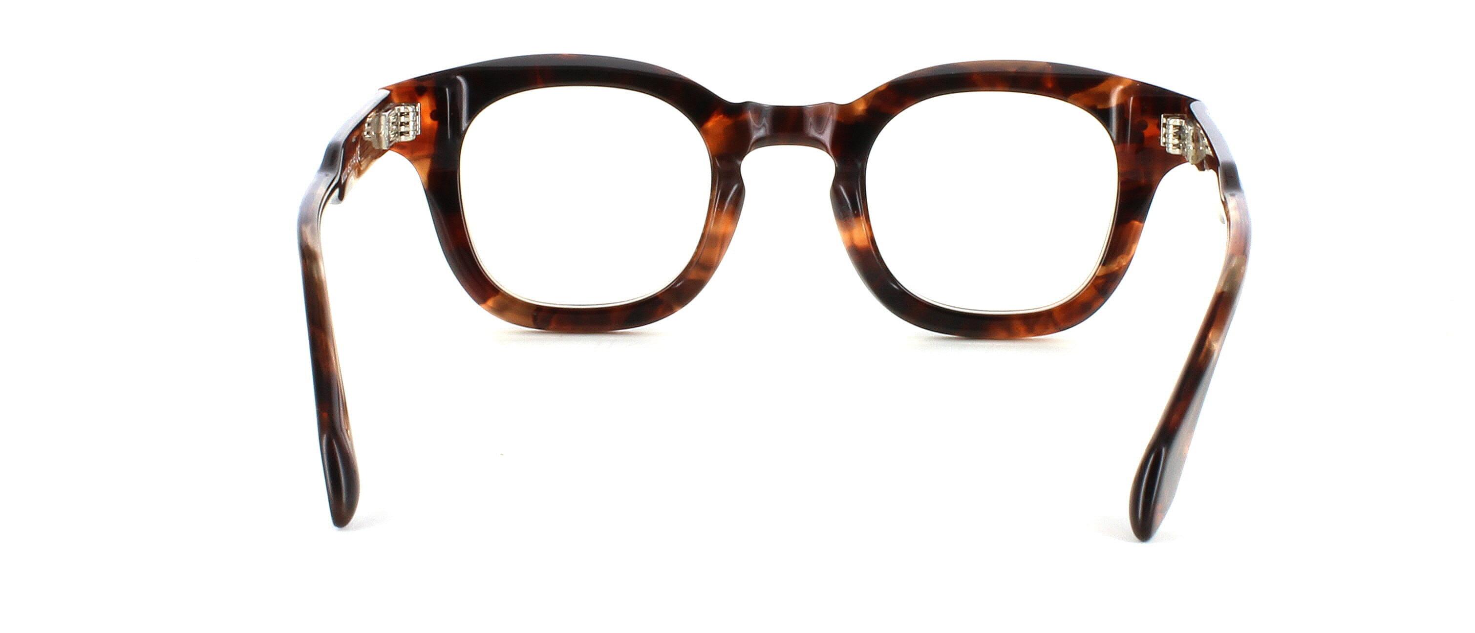 Edward Scotts - Cleveland - Tortoise prescription glasses rear view