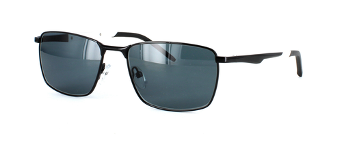 Millsy Sunglasses - Black & White front left view