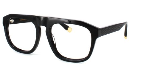 Bowyer & Finch  Claudius - Black prescription glasses front left view