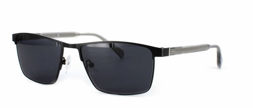 Edward Scotts Kyler - Prescription Sunglasses - Black front left view