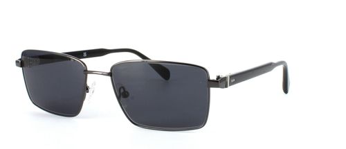 Edward Scotts - Ramsey - Prescription Sunglasses - Gunmetal front left view