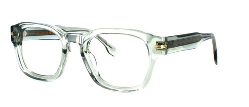 Bowyer & Finch Quintillus - Crystal Grey prescription glasses front left view