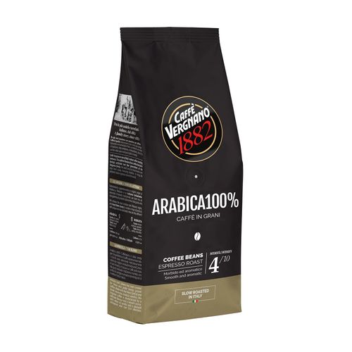 Caffè Vergnano 1882 100% Arabica Coffee Beans 250g – front view