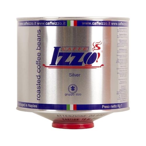 Izzo Silver Coffee Beans Tin 1kg