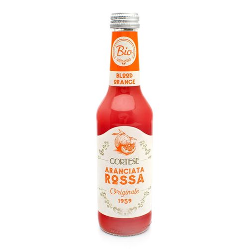 Blood Orange BIO - "Originale 1959” in glass - Cortese Soft Drink 275ml – additional view