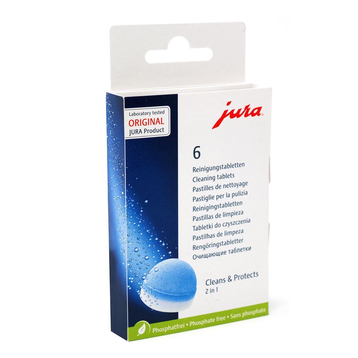 Jura 6 Pack 2-Phase Cleaning Tablets 