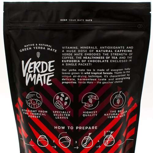 Verde Mate Energia Guarana 500g - Premium Quality – additional view