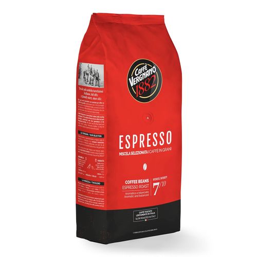 Caffè Vergnano 1882 Espresso Coffee Beans 1kg – front view