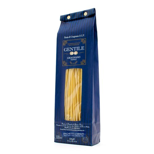 GENTILE Durum Wheat Semolina pasta 500g "Spaghetti - 12 minutes"