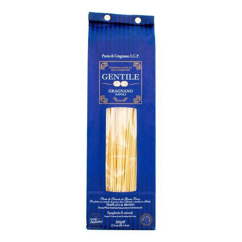 GENTILE Durum Wheat Semolina pasta 500g "Spaghetti - 8 minutes" – additional view