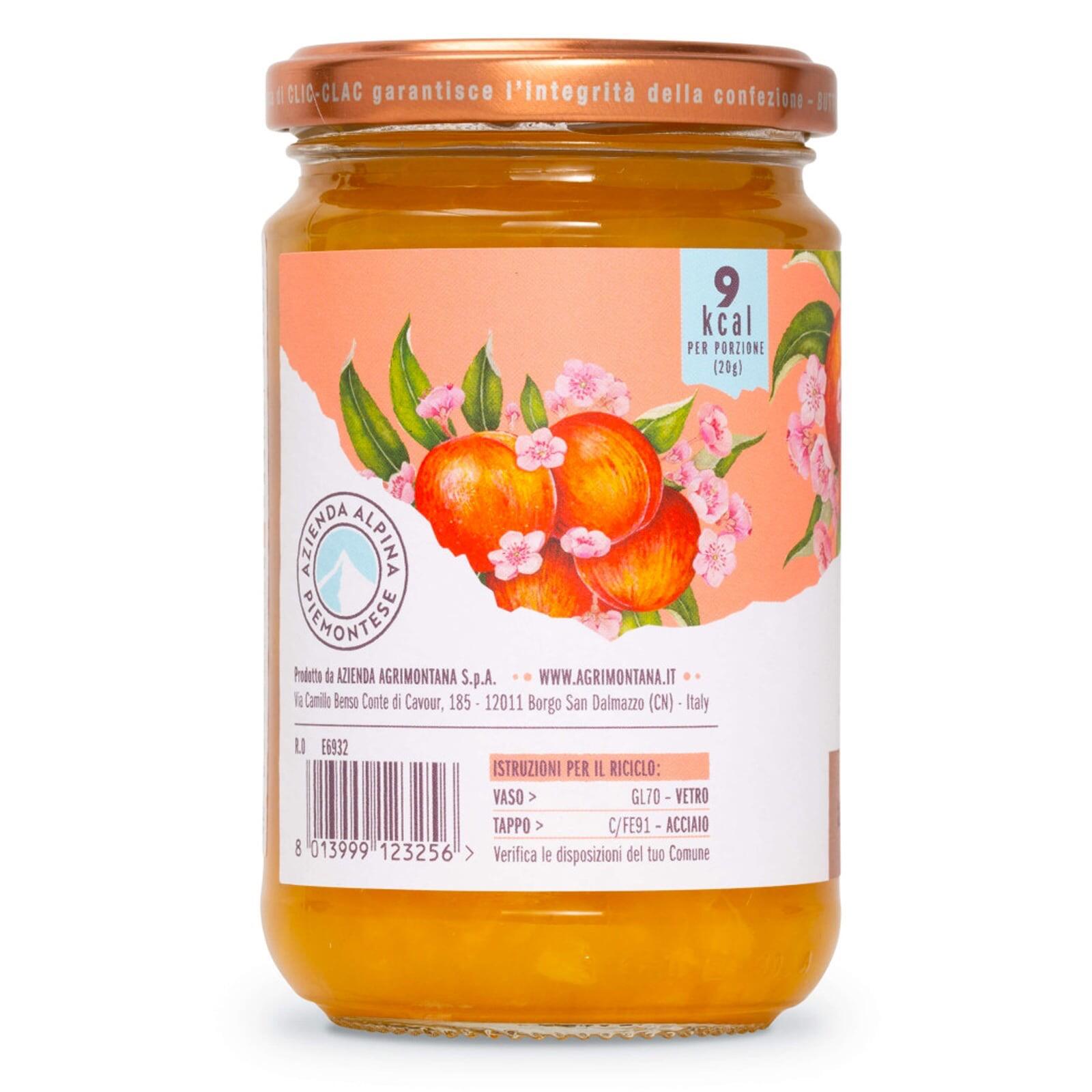 Agrimontana Peach Jam ZERO 290g – additional view 2
