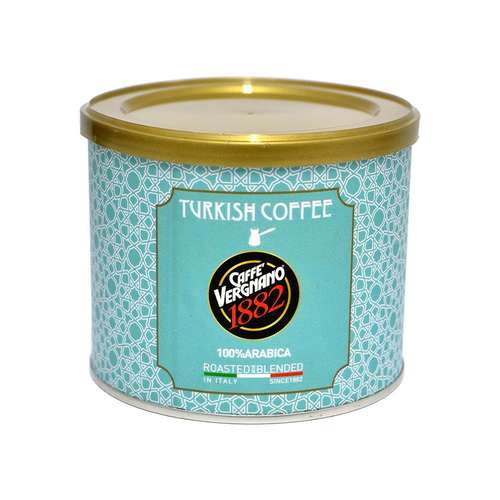 Caffè Vergnano 1882 Turkish Ground Coffee Tin 125g